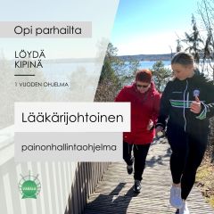 Ajanvaraus  Syksy, Lääkärijohtoinen painonhallinta